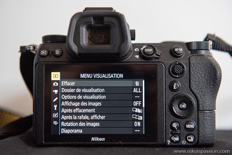 How to set up a Nikon hybrid: View menu