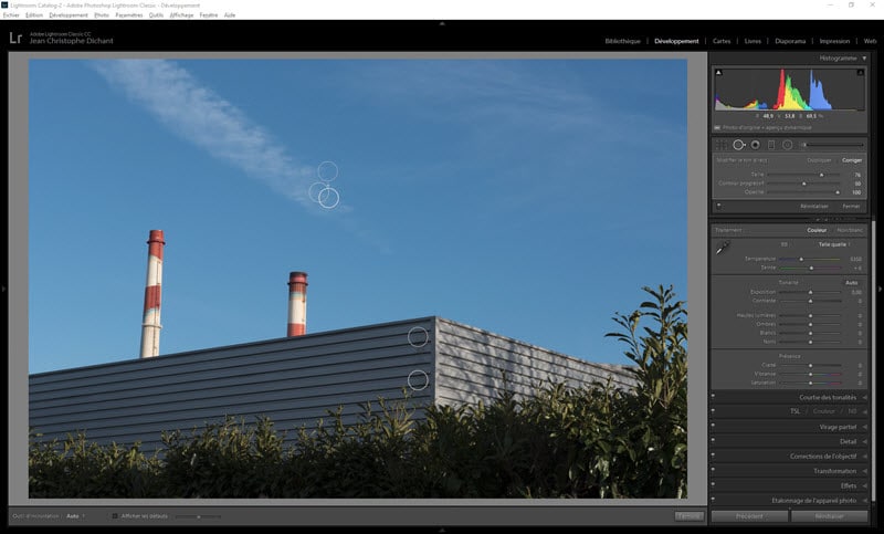 From shooting to publication, an example of workflow in Lightroom