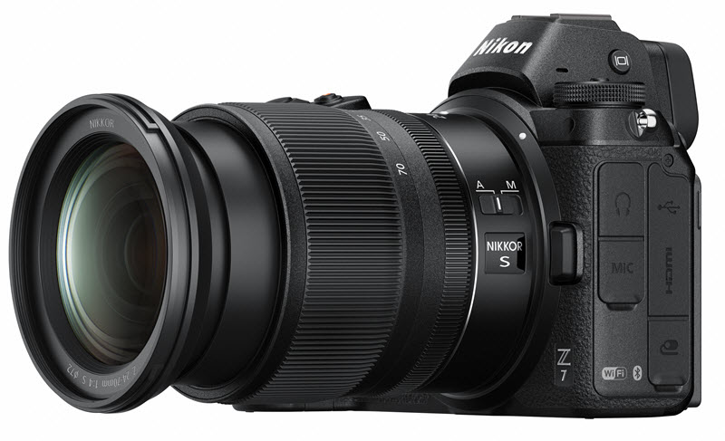 Nikon Z 24-70mm f/4 S zoom lens for Nikon Hybrid