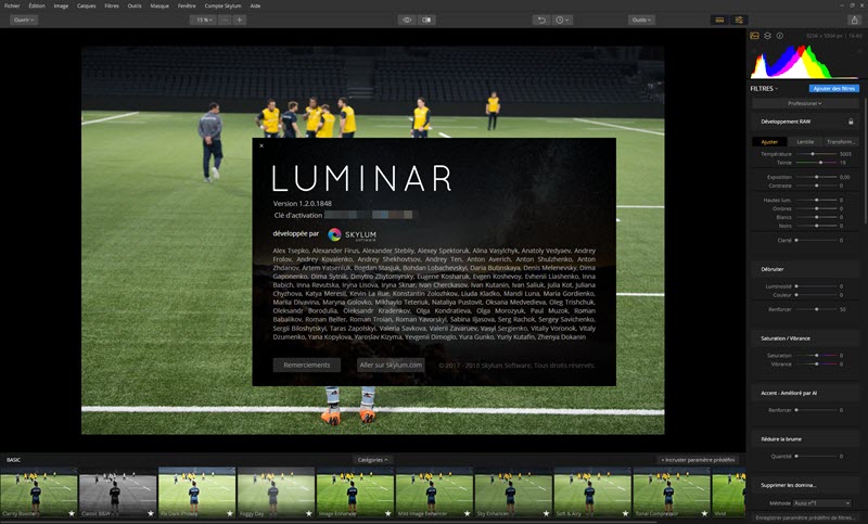 Luminar 2018 Update 1.2 Jupiter: Faster and better performance on Mac and Windows