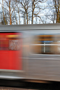 photo train motion blur Danger of death