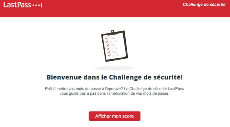 Lastpass Security Challenge