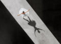 the art of ballet seen from an unprecedented but highly aesthetic perspective