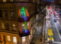 ‘Christmas on the Balconies’, expressing the Christmas spirit from a safe distance (on balconies, terraces and windows), by Adas Vasiliauskas