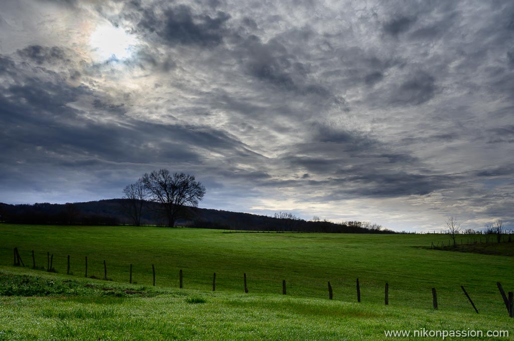 How to process a landscape photo