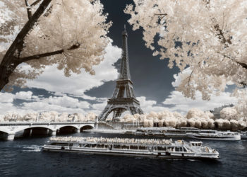 France as you have never seen before through the suggestive infrared photographs of Pierre-Louis Ferrer