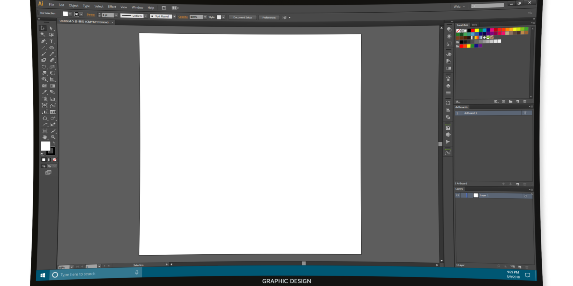 Are curved screens good for Photoshop?