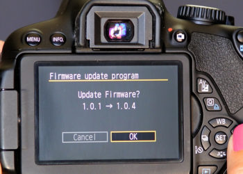 Can you update camera firmware?