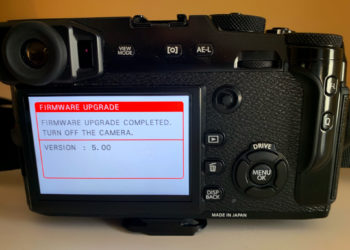 Do you need to update camera firmware?