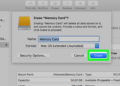 Does formatting a SD card delete everything?