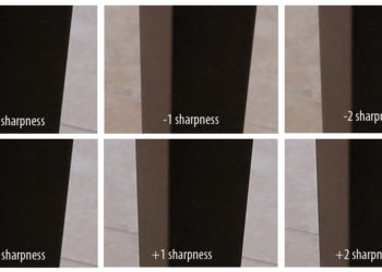 How can I increase my mobile camera sharpness?