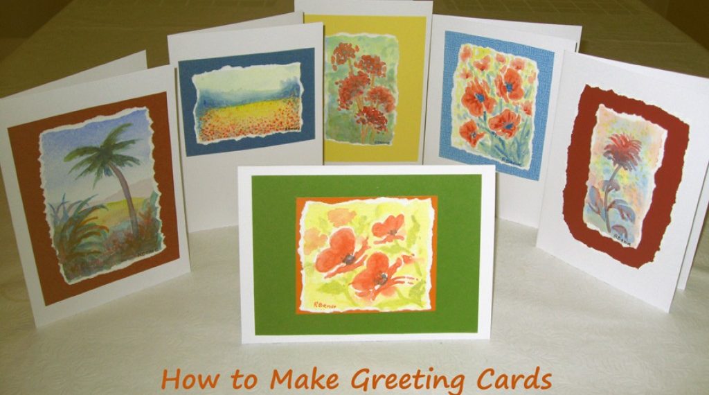 How can I make a greeting card?