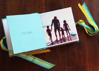 How can I make a memory book at home?