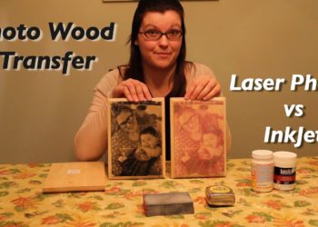 How can I transfer a picture to wood without a laser printer?