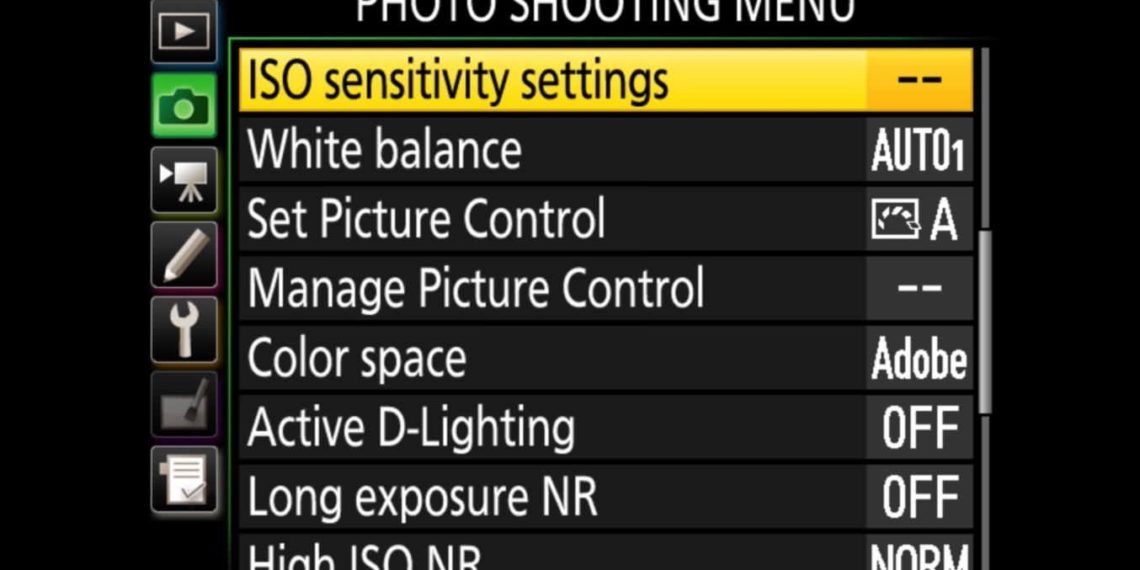 How do I change ISO settings?