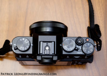 How do I change the aperture on my Fuji 27mm?