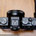 How do I change the aperture on my Fuji 27mm?