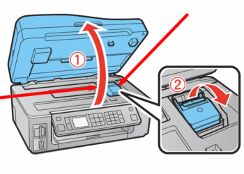 How do I change the ink on my Epson XP 15000?