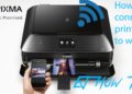 How do I connect my Canon Pixma printer to WiFi?