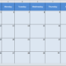 How do I create a virtual calendar?