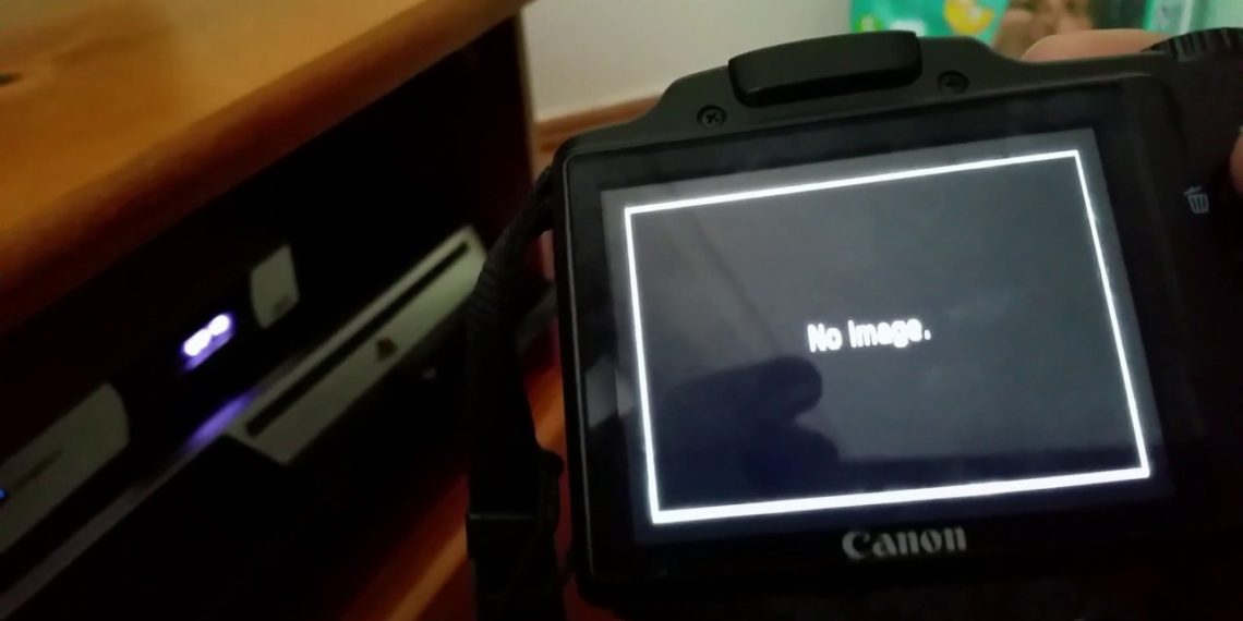 How do I fix memory card error on Canon PowerShot?