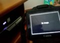 How do I fix memory card error on Canon Powershot?