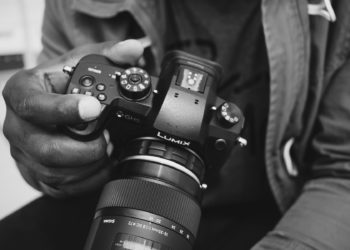 How do I focus my Panasonic camera?