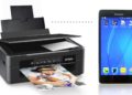 How do I get my Epson printer to print glossy?