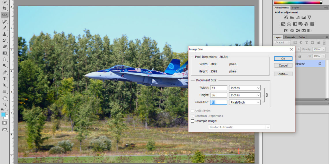 How do I know if my image is 300 DPI?