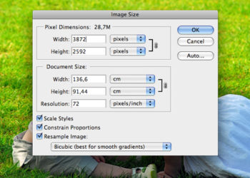How do I make a picture 72 dpi?