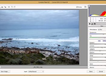 How do I open Camera Raw in Photoshop Elements 11?
