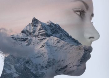 How do I select a double exposure photo?