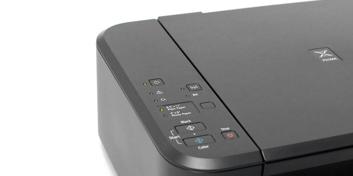 How do I setup my Canon printer wirelessly?