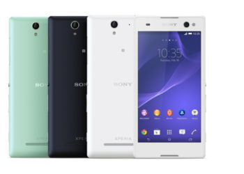 How do I take a selfie on my Sony Xperia?