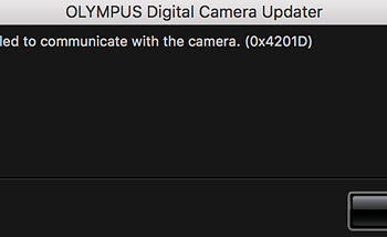 How do I update my Olympus firmware?