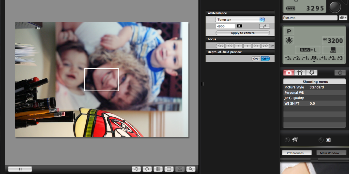 How do I view Canon live on my PC?
