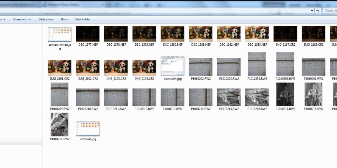 How do I view RAW files?