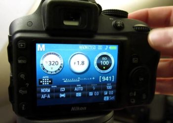 How do you blur the background with a Nikon D3300?