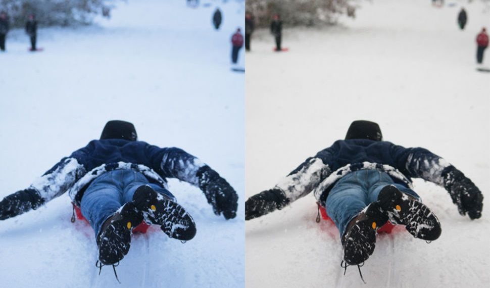 How do you fix white balance?