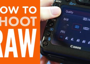 How do you shoot a raw d7500?