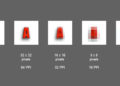 How does pixel size affect image quality?
