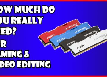 How much RAM do I need for photo editing?