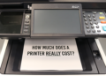 How much does ink for a printer cost?