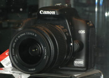 How old is the Canon EOS 1000D?