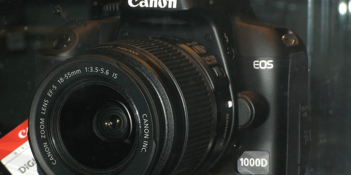 How old is the Canon EOS 1000D?