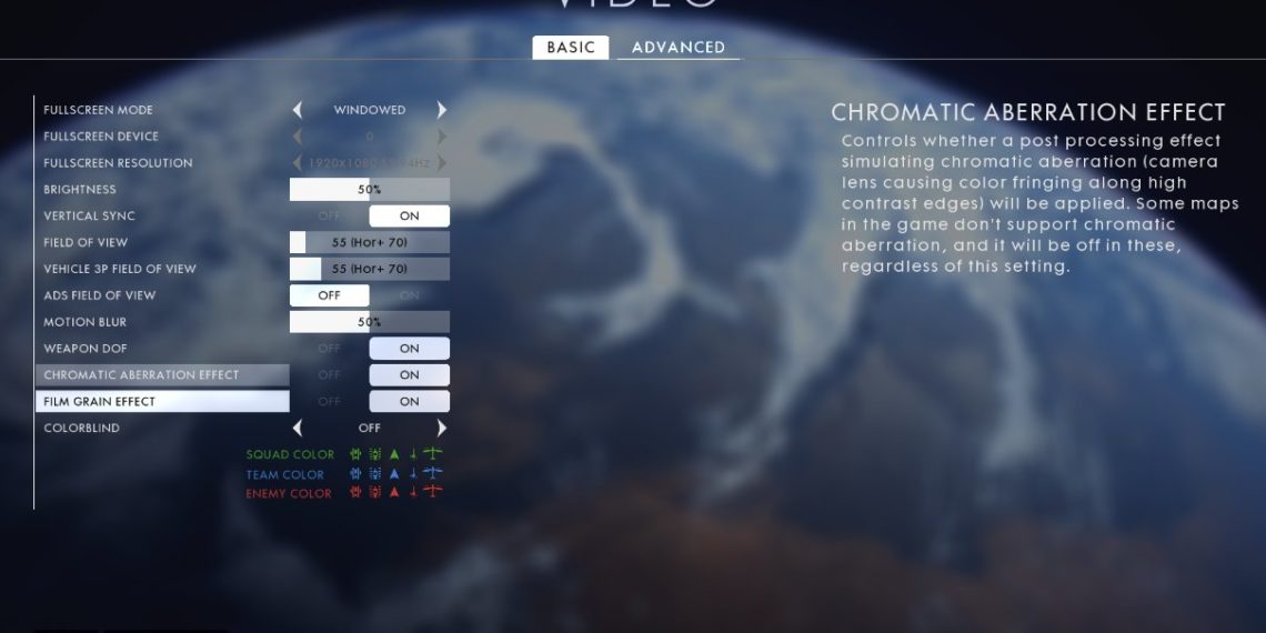 Should I turn off chromatic aberration?