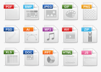 What are the 3 types of files?