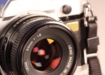 What are the two types of camera shutters?