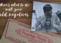 What do you do with old pictures and negatives?