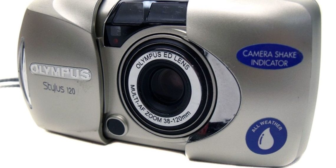 What film does Olympus Stylus 120 use?